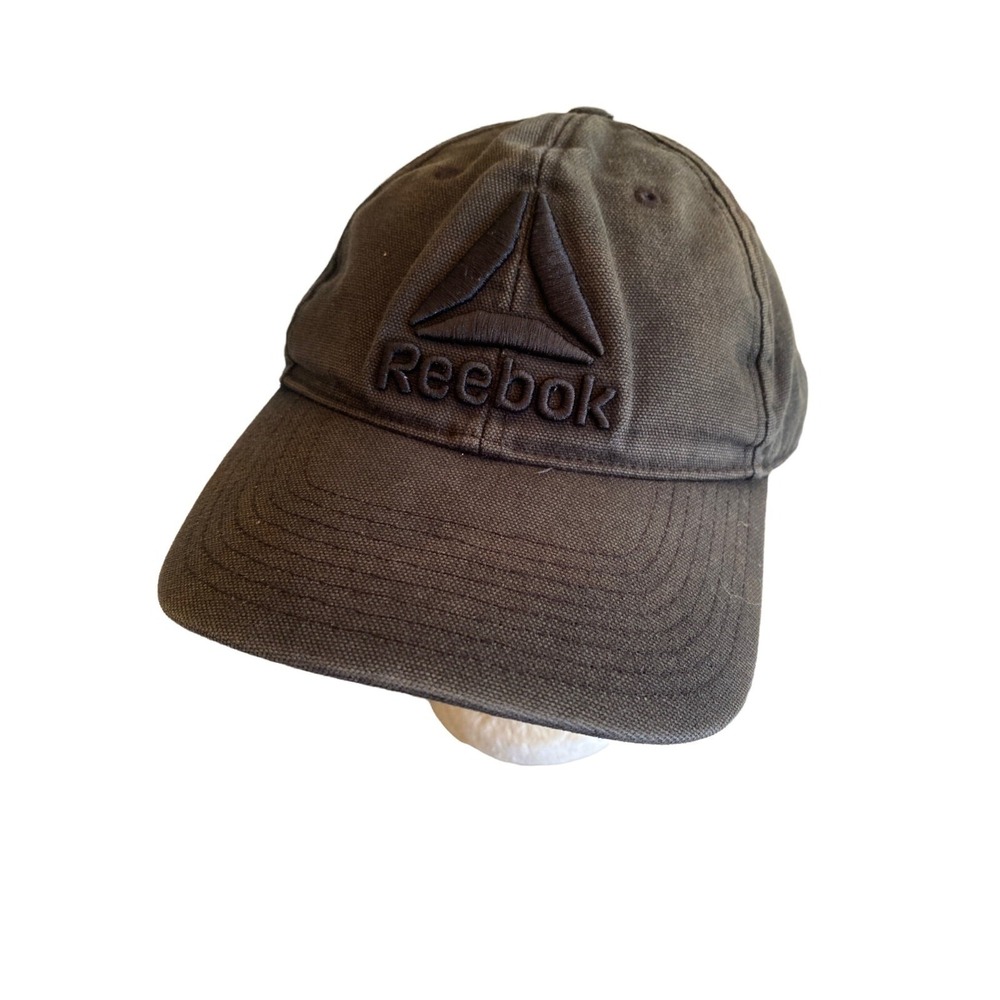 Black on Black Reebok‎ Hat Cap Adjustable